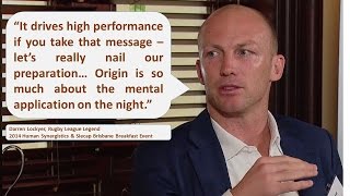 Darren Lockyer  Mental Preparation [upl. by Thorsten724]