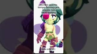 1000 troféus no agelo🏆brawlstarsmemes shorts [upl. by Ber]