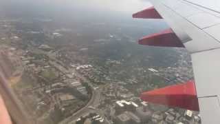 Nice view of the Pentagon from a Southwest Boeing 737 [upl. by Nioe913]