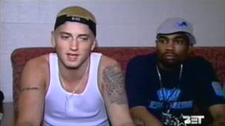 Eminem  Interview 2000 Up in Smoke Tour [upl. by Mariana]