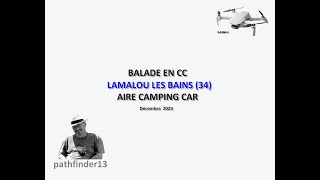 BALADE EN CC  LAMALOU LES BAINS  DECEMBRE 2023 [upl. by Pirozzo477]