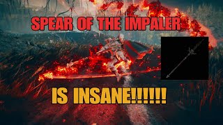 Elden Ring  Spear of the Impaler Weapon Moveset [upl. by Trauts]