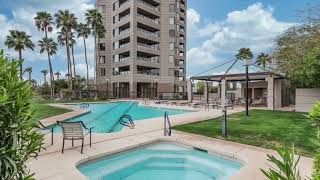 Crystal Point  1040 E Osborn Rd Phoenix AZ 85014  Highrise Condos In Midtown Phoenix Arizona [upl. by Ruthanne]