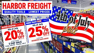 Harbor Freight Fourth of July Sale 2023  20 off Coupon for EVERYBODY [upl. by Divaj427]