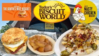 Tudors Biscuit World Review Souths Best Biscuit amp Sports Illustrated Top Ten Awesome Breakfast [upl. by Llehcim357]