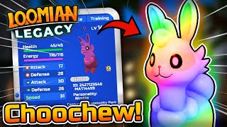 Consigue CHOOCHEW RAINBOW No Boost GRATIS Loomian Legacy Español  Roblox [upl. by Leynwad]