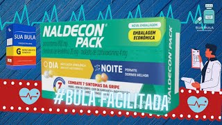 Bula Facilitada do Naldecon Pack – Para que serve Naldecon Pack Naldecon Dia e Noite como tomar [upl. by Jock]