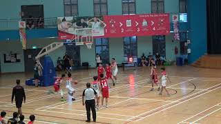 Qtr3 NSG2022 C Div Basketball Finals  Hwa Chong Inst vs Jurong Sec [upl. by Akiemahs]