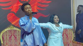 Efe Grace and Rama Antwi Powerful Worship at Ohemaa Mercy Living Room Experience 🔥🔥🔥 [upl. by Utimer]