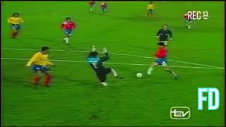 Chile vs Colombia Amistoso 1993 [upl. by Pachton]