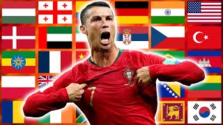 Cristiano Ronaldo in 70 Languages Meme [upl. by Dick]