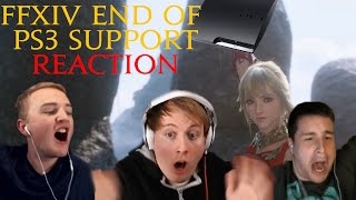 End of FFXIV PS3 Support LIVE Reaction [upl. by Kraul]