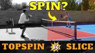 45 Topspin and Slice Lesson  Dominating at the NVZ [upl. by Denise]