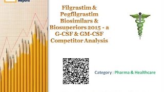 Filgrastim amp Pegfilgrastim Biosimilars amp Biosuperiors 2015  a GCSF amp GMCSF Competitor Analysis [upl. by Nevetse835]