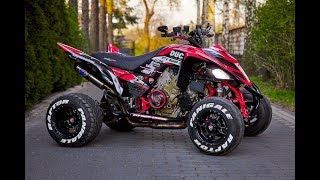 Yamaha Raptor 1300cc 205HP Swap DUCATI Panigale 1299 SUPER bike 😈🔥🔥🔥 [upl. by Aratihc]