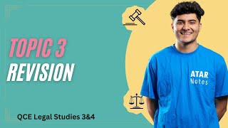 Topic 3 Revision  QCE Legal Studies 3amp4 [upl. by Ailedroc]