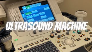 Ultrasound Machine  A basic introduction to a sonographers world [upl. by Booze]