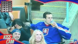 Kiss Cam Fan Likes Beer More Than Girlfriend [upl. by Franz]