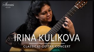 IRINA KULIKOVA  Online Guitar Concert  Legnani Bach Tarrega Chopin  Siccas Guitars [upl. by Beltran]