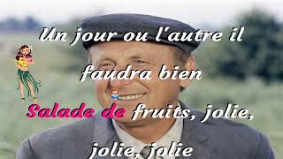 BOURVIL Salade de fruits [upl. by Darlene]