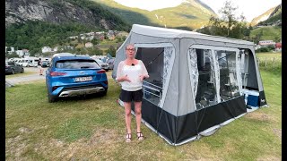 Holiday in Norway with a Camplet Dream trailer tent  Part 1 [upl. by Gunner151]