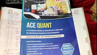 Ace Quant Book Review  Adda Book Review acequant bank quantitativeaptitude [upl. by Queena]