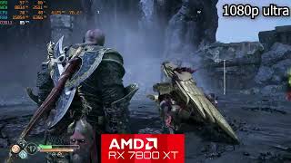 AMD RX 7800 XT  R7 3700X  Test in 7 games Bottleneck [upl. by Hawkins]