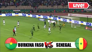 🔴 BURKINA FASO VS SENEGAL LIVE MATCH TODAY  AFCON QUALIFIERS 202425  AFRICAN CUP OF NATIONS [upl. by Trimble]