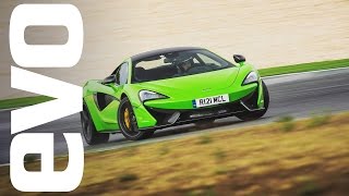 McLaren 570S  better than a 911 Turbo  evo REVIEW [upl. by Edrahc76]