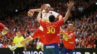 EHF EURO 2014  DENMARK vs SPAIN  Main Round Group 1 [upl. by Terej]