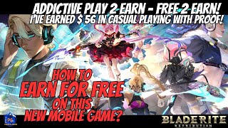 EARN FOR FREE ON NEW PLAY 2 EARN MOBILE GAME HOW  PUBG GAMEPLAY NFT GAME FREE 2 PLAY [upl. by Anitserp168]