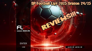 SP Football Life 2025 V1 Season 2425  Reviews  How to Instalation FL25 [upl. by Bianca]