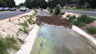 Flash flooding in camp creek [upl. by Atnoed447]