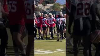 Christian McCaffrey is back at 49ers practice🎥 mattblively [upl. by Parsons159]