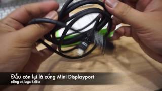 Belkin mini displayport to hdmi 4k cable [upl. by Jocelin]