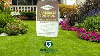 Crabgrass Control with Tupersan [upl. by Tompkins]