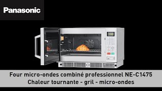 Four microondes combiné professionnel NEC1475EUG  Chaleur tournante gril et microondes  30L [upl. by Eittocs]