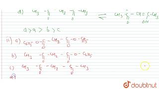 Ketoenol tautomerism is observed in  i aPhCHObPhCOCH3 c PhCOPh  d PhCOCH2COCH3 [upl. by Cyb]