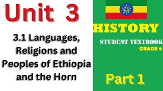 31 Languages Religions and Peoples of Ethiopia and the Horn [upl. by Beeck]