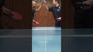 We Both Served the Unreturnable Backspin Table Tennis Serve [upl. by Adorne]