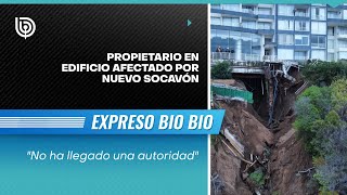 Propietario en edificio afectado por NUEVO SOCAVÓN quotNo ha llegado una autoridadquot [upl. by Airtemad]