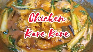 CHICKEN KARE KARE  Kare Kareng Manok  Quick and Easy Recipe  Lutong Pinoy [upl. by Madlen]