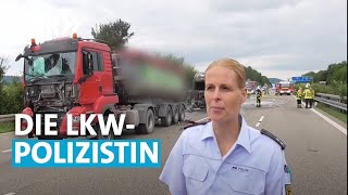 Die LKWPolizistin der Autobahnpolizei  Unfälle Gaffer und rollende Zeitbomben  SWR Mensch Leute [upl. by Idham998]