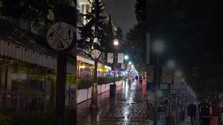 baku azerbaijan rainyday nizamistreet walking yağış travel [upl. by Sewel]