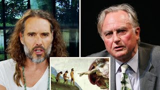 Russell Brand vs Richard Dawkins On Religion Science amp Love [upl. by Allekim221]