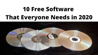 10 Free Software That Everyone Needs in 2020 [upl. by Luigi]