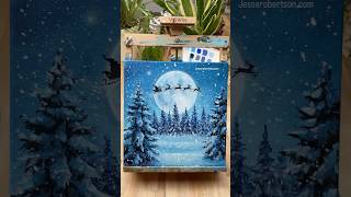 New Beginner Friendly Class Santa Flying Over the Moon LIVE Sun Nov 24 at 2pm ET on my Channel [upl. by Esile]