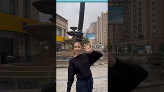 This girl keeps her hair in a weird style 😱🤯 shortvideo amazingfacts [upl. by Ahsinhoj]