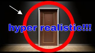 sfx realistic door knocking sound effect [upl. by Annelak231]