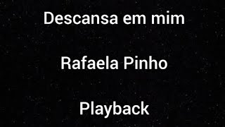 Sem bateria  Playback  Descansa em mim  Rafaela Pinho  Com letra [upl. by Reivilo63]